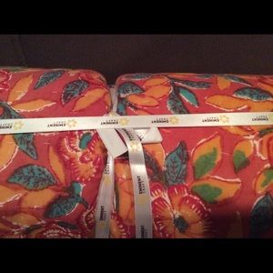 Organic handmade quilt blanket throw twin size